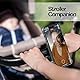 ENCASED Grip-X Mag-Safe Grip Fahrradhalterung, Kompatibel Mit MagSafe, Handyhalterung für Fitnessstudio, Heim-Fitness-Bikes, Workout-Ausrüstung, Kinderwagen und Wagenlenker (iPhone 16, 15, 14, Serie)