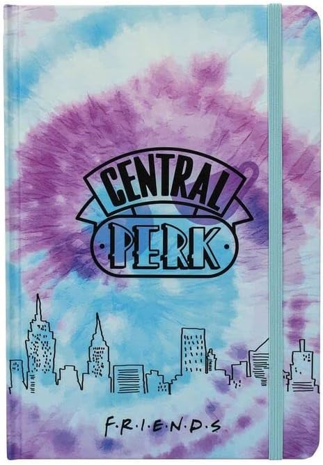BLUE SKY, Friends Hardcover Central Perk Blue Notebook