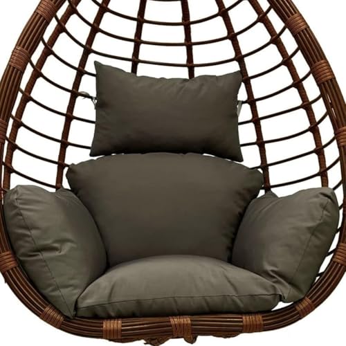 Outdoor Stuhl Ersatzkissen mit klappbarer Rückenlehne & Kopfstütze -...