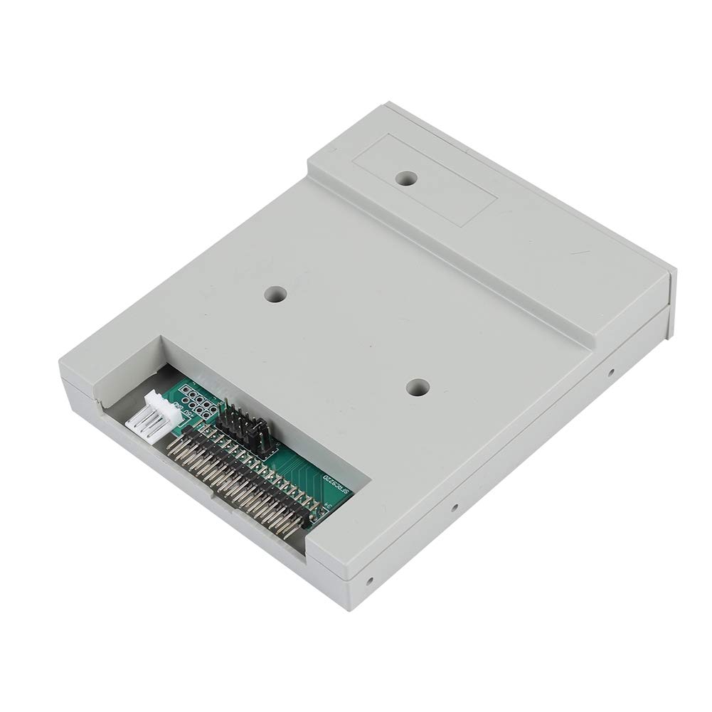 PUSOKEI SFR1M44-U Emulator 3,5-Zoll-USB-SSD-Diskettenlaufwerk mit 1,44 MB - Plug-and-Play-Schnittstelle für 34-poliges Diskettenlaufwerk / 5-V-Gleichstromnetzteil