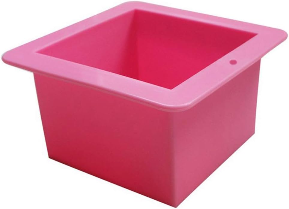 12cm/5 Super Large Cube Square Silicone Mold Resin Casting Jewelry Making Tools Jewelry Mold Red
