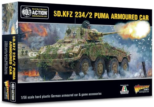 Warlord Games WLWGB-WM-506 Bolt Action, Puma SD.kfz 234/2 Armoured Car