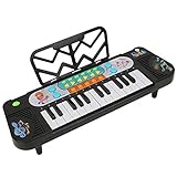 【JUEGO LIBRE Y UNA VARIEDAD DE ESTILOS DE MÚSICA】 Los niños no solo pueden tocar el teclado con la música, sino que también pueden cantar una canción. Disfrutarás de las canciones de tus hijos. Además, los niños pueden mejorar su inteligencia porque puede poner la música en el juego y hacerles sentir el ritmo y el ritmo durante el proceso de juego.