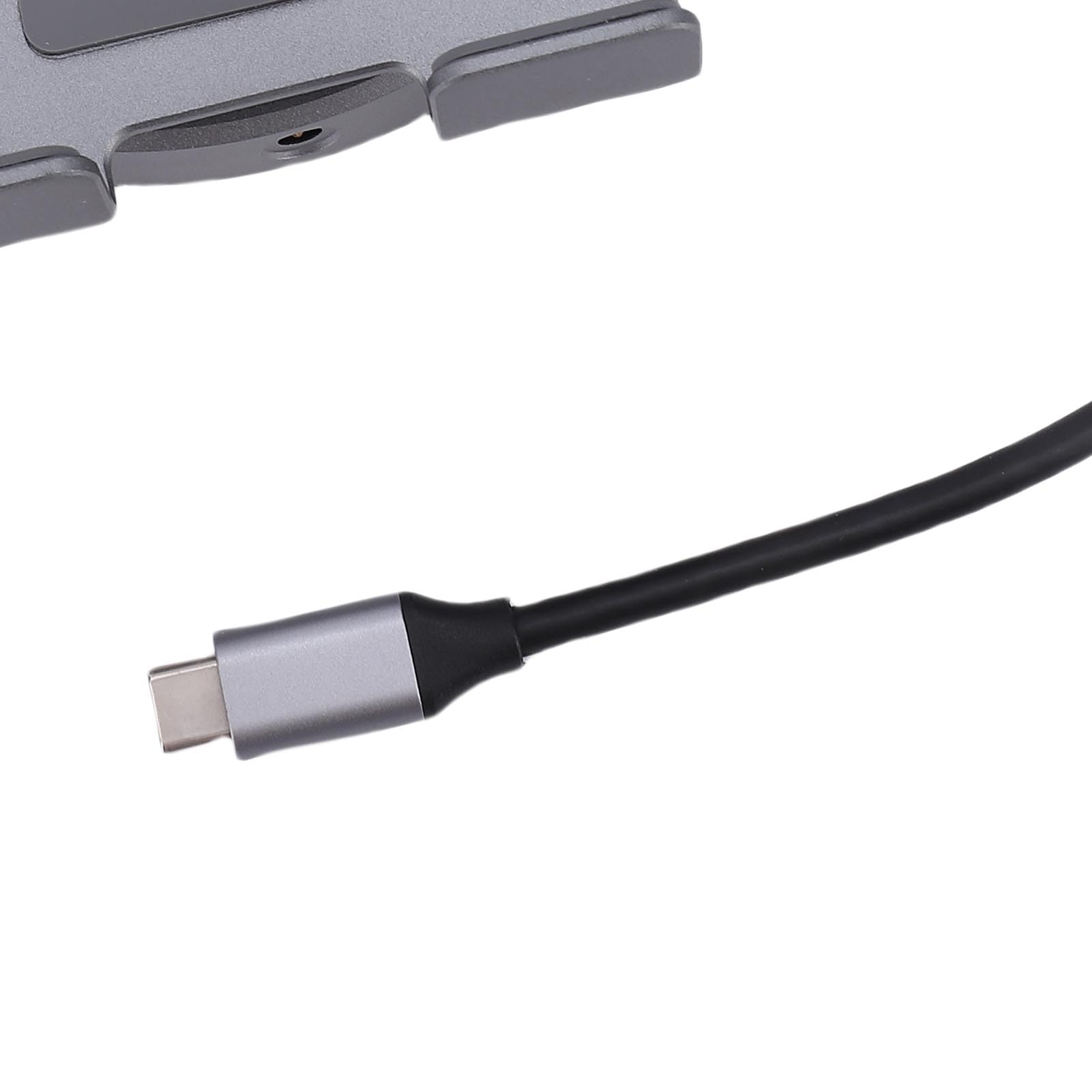 Podstawka Typu C, Składana Stacja Dokująca 10 W 1, Uchwyt na Tablet z 4K, Czytnik SD TF, 3,5 Mm AUX, USB 2.0, 3 USB .0, Typ C .0, 100 W PD do Steam Deck, ROG Ally