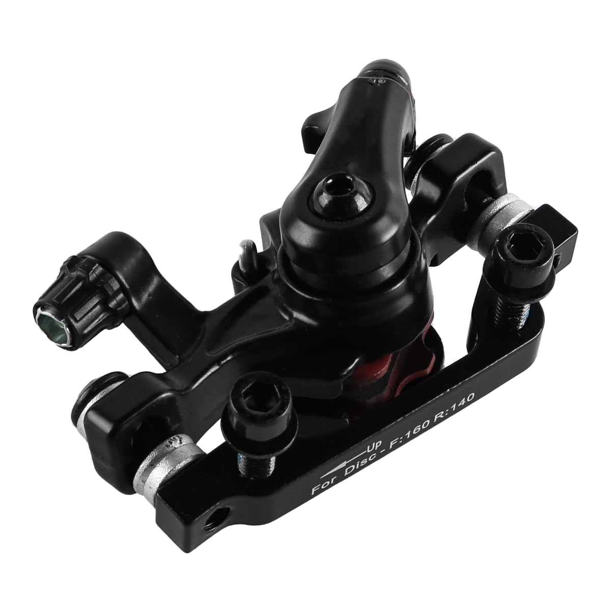 POFET Bicycle Disc Brake, Aluminum Alloy Brake Caliper, Outdoor Bicycle Brake, Suitable For Electric Folding Bikes