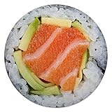 kerscton Sushi Blanket Giant Food Blankets Funny Soft Sushi Blankets Adult Size Flannel Gift for Teens Boys and Girls Suitable for Sofa Outdoor Living Room Indoor Bedroom 71 Inches