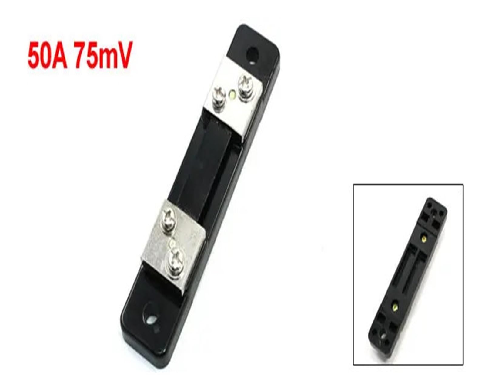 MUHM Resistore di shunt di Corrente del deviatore CC amperometro amperometro 50A 75mV