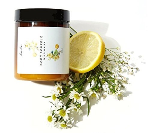 Babe Body Soufflé 200ml Wild Daisy- richly hydrating & nourishing natural body cream, perfect for moisturising and soothing dry skin. Sweet almond oil, macadamia oil, & shea butter, protect & restore