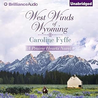 West Winds of Wyoming Audiolibro Por Caroline Fyffe arte de portada