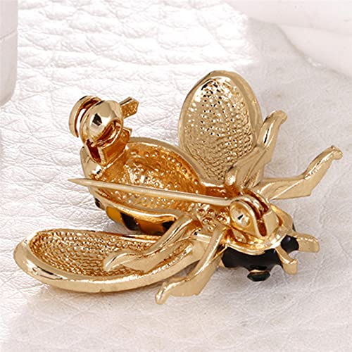 Broches de abeja esmaltados para evitar que se abran los escotes 7
