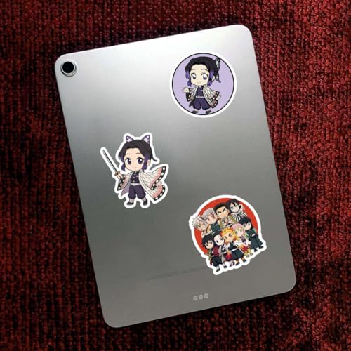 Image of Zesta Aesthetic Stickers for Laptop /Waterproof Anime Decal for Books /Vinyl Sticker for Fridge /Easy to Use Korean Car Sticker Kawaii Cute Stickers (Demon S)