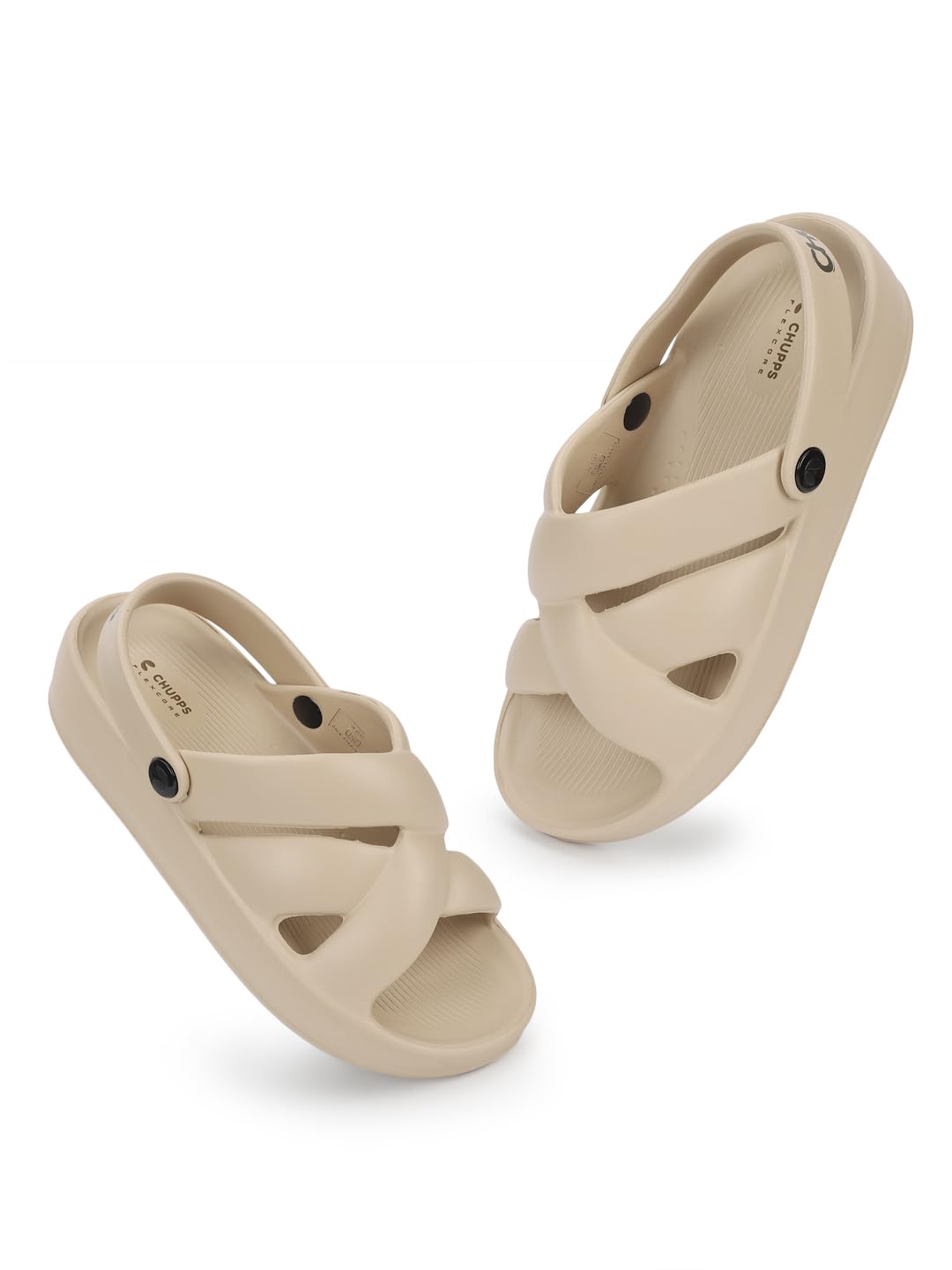 chupps Women's Maven Casual Sliders | EVA Sole Slip-On Sandals for Women | Lightweight, Anti-Sweat, Durable Slides | Comfortable and Stylish Footwear for Women | Sizes 4 to 8-picture-19