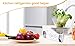 GERUSEA 12 Pack Fridge Refrigerator Freezer Thermometer