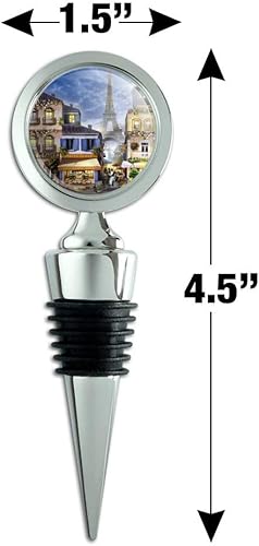 Miniatura 6 de Old Paris France Eiffel Tower Wine Bottle Stopper