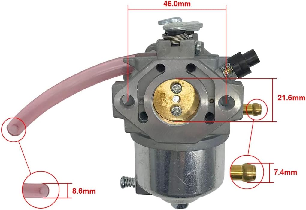 キャブレター炭水化物 カワサキ 🌴 GX70 GX75 SRX75 AM122462 キャブレター カーブラドール キャブレター