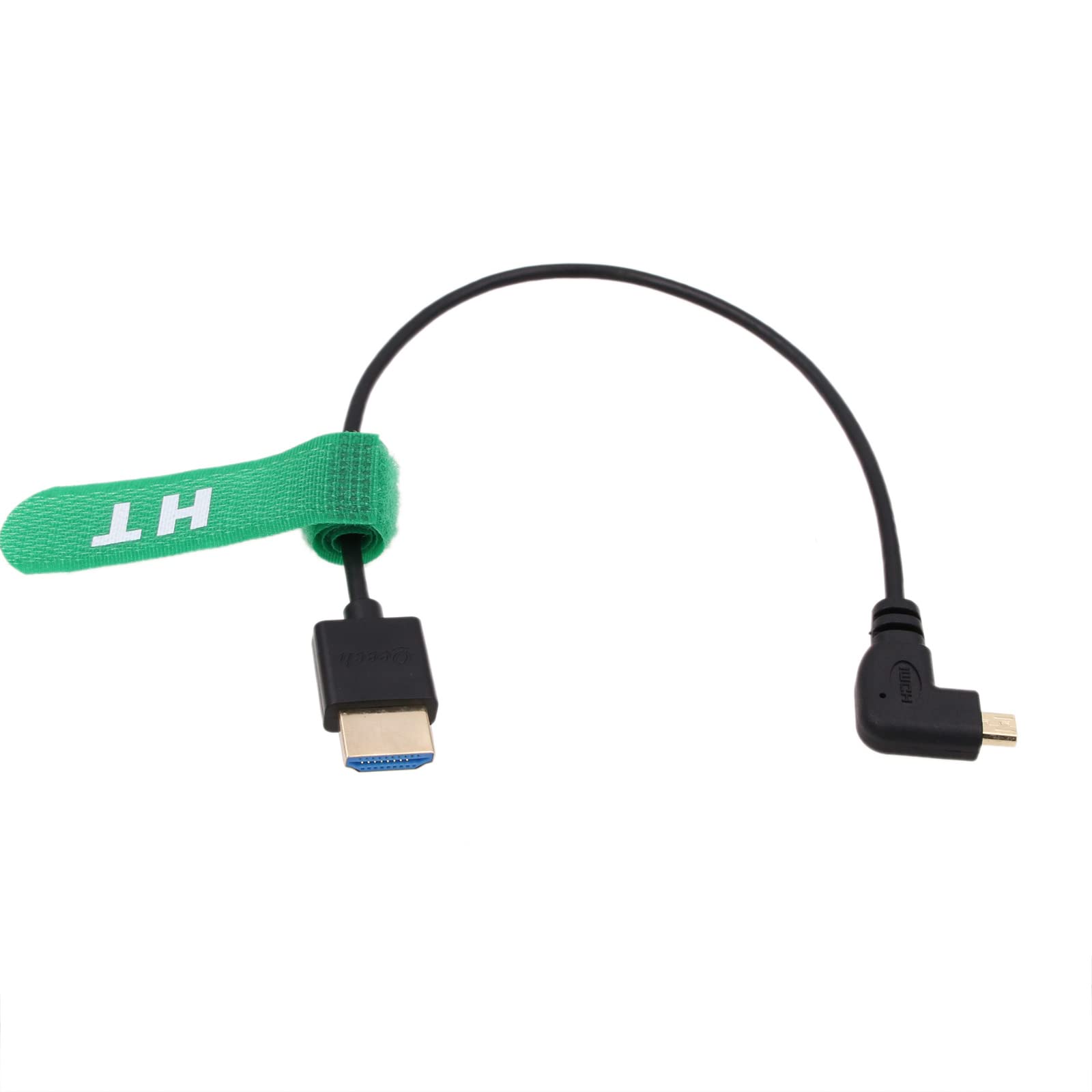 Micro-HDMI Auf HDMI Kabel 30cm (orange) – 8K/60Hz & 4K/120Hz, Für Kameras, Monitore & Konsolen