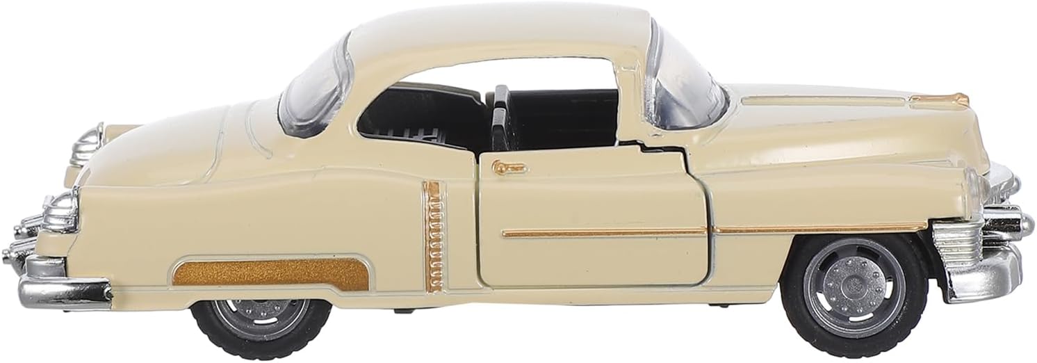 STOBOK 1:24 Scale Alloy Die Cast Car Model Metal Diecast Model Collection Pick-up Truck Diecast Pickup Truck Vehiclez(Beige)