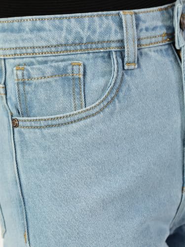 Image of THIRD QUADRANT Women Wide Leg Jeans with high Waist || Black Jeans for Women || Flared Jeans for Women