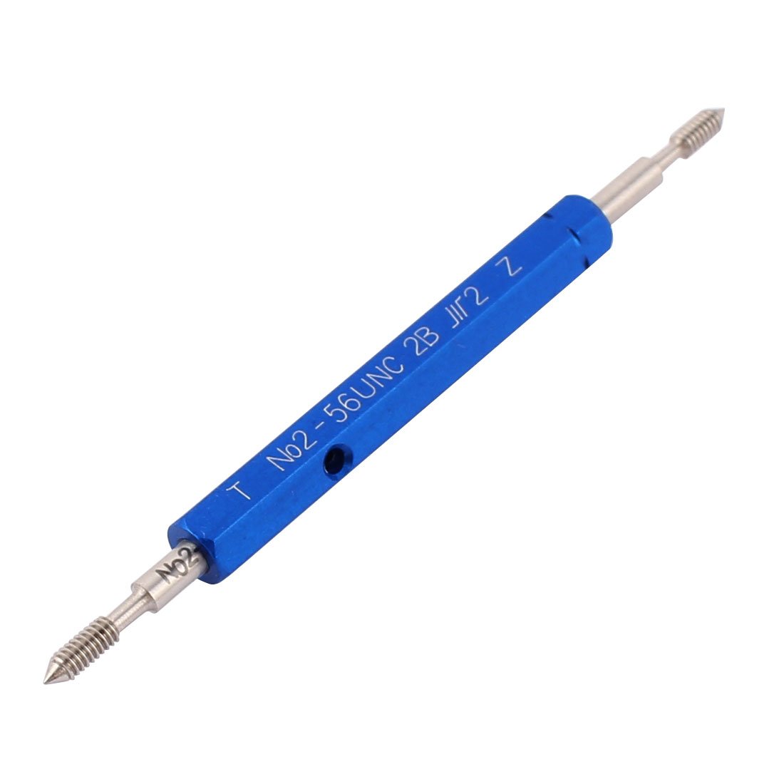 Aexit NO2-56UNC 2B Threading Taps Double Head Hex Handle Go/No Go Thread Pipe Taps Gage Gauge