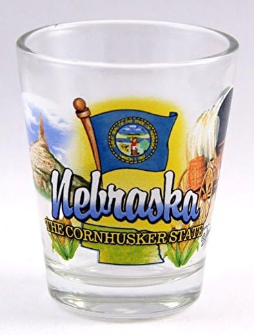 Nebraska Cornhusker State Elements - Vaso de chupito