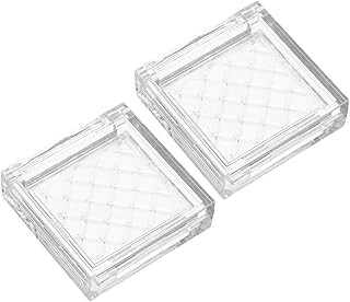 FRCOLOR 2pcs Empty Makeup Palette Container f...