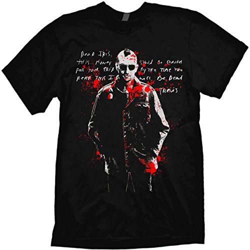 Taxi Driver T-Shirt Dear Iris by Jared Swart Inspired by 1976 Film Taxi Driver Black