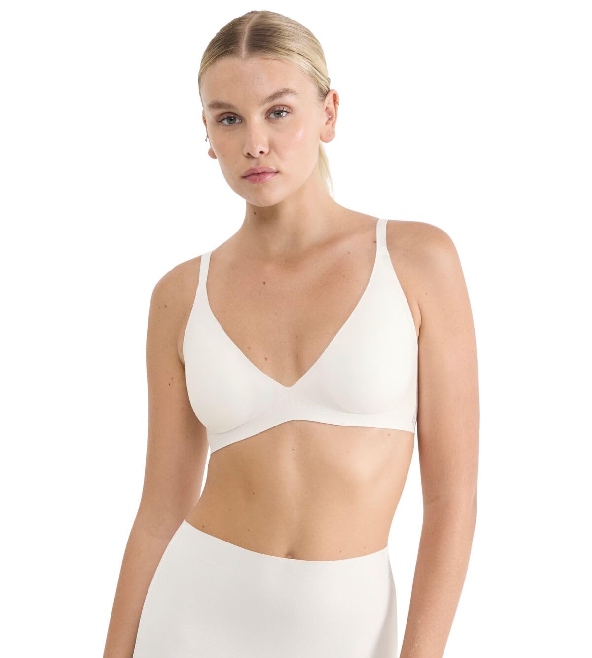 Sloggi Womens Zero Feel 2.0 The Up Padded Bra, Silk White, S UK