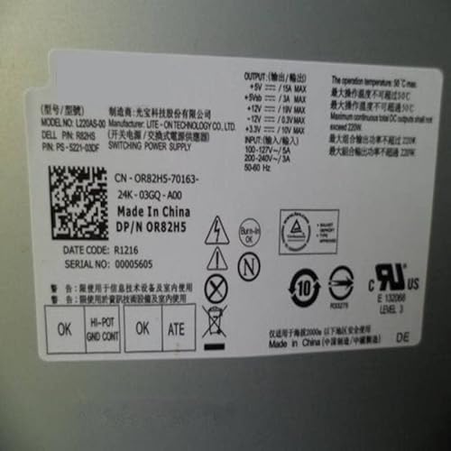 PSU For D06S 660 V270S 3647 1600 220W d DPS-220UB A DPS-220UB 2A DPS-220UB 4A CPB09-D220R L220AS-00