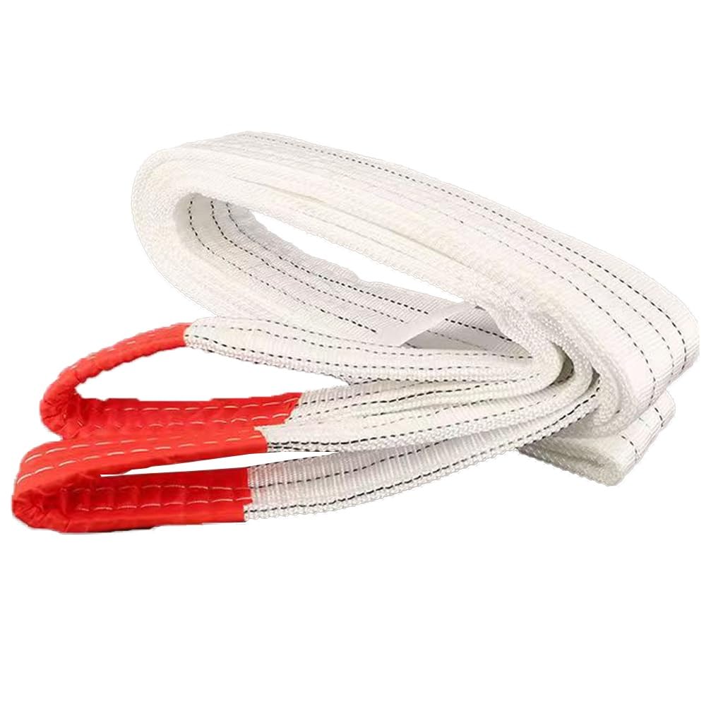 NGDFGR Lifting Sling Durable Flat Web Polyester Sling Lifting Straps With Multiple Lengths Support For Custom Sizes 6T Load Lifting Sling,3T-7M