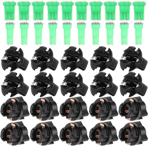 LBRST 10 x T10 6-3020-SMD Green 168 Instrument Lights 10 x T10 5/8