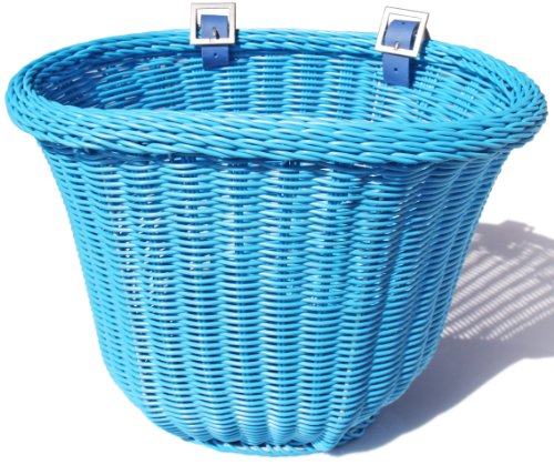 Colorbasket Adult Front Handlebar Bike Basket - Blue