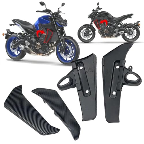 Carénage latéral protection MT09 contre projections cache radiateur Yamaha