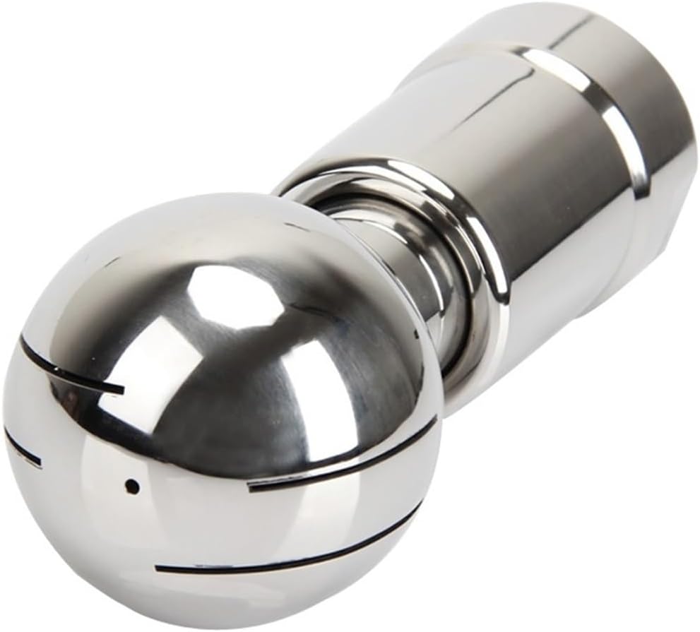3/8in 1/2in 3/4in 1in 2in BSP Female Threaded Tank Cleaning Rotating CIP Spray Ball SS304(1/2 inch)