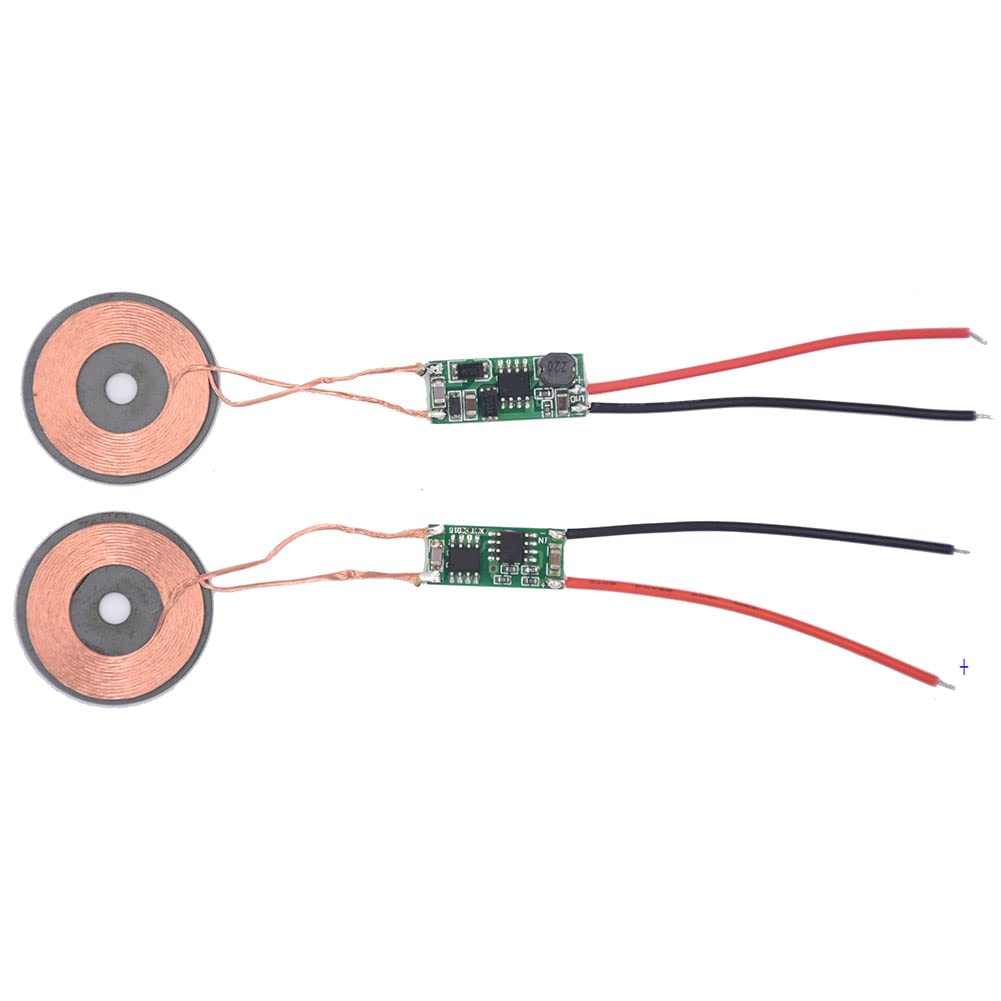 Taidacent 5V Receiving Wireless Charging Power Supply Module Induction Charging Module (with Magnetic Sheet 5V1A)