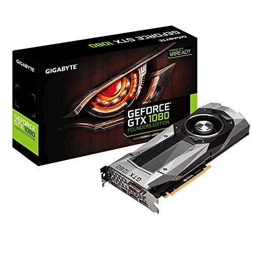 GIGABYTE GTX 1080 8Go N1080D5X-8GD-B, composant haute performance pour setup gaming