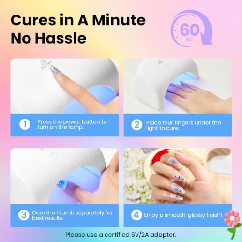 Image of Beetles Gel Nail Polish Kit with U V Light - 80Pcs Color Enchantment 55 Colors Gel Nail Kit with Everything Base Top Coat Beginner Starter at Home Nails Kit Manicure DIY Salon Tools Gifts for Women