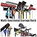 WALMANN Garage Storage Organization System Ski Wall Rack Up to 10 Pairs of Skis Mount Hanger Home Shed and Garage Snowboard Wall Rack Holds Up to 300 lbs
