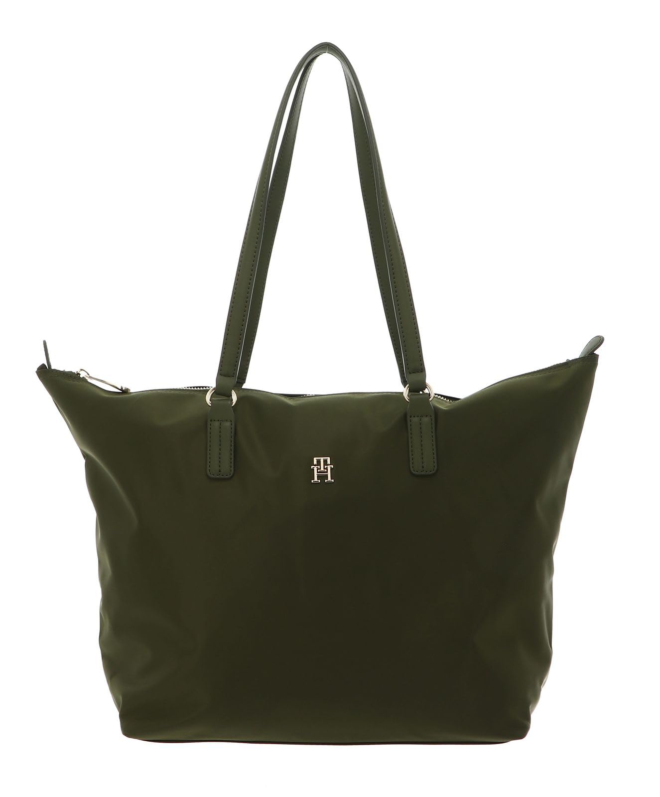 Tommy Hilfiger Poppy Tote Putting Green, Olive Green : Amazon.co 