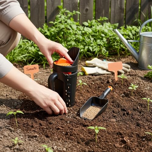 Esparcidora multifuncional de jardín con pala miniatura 5