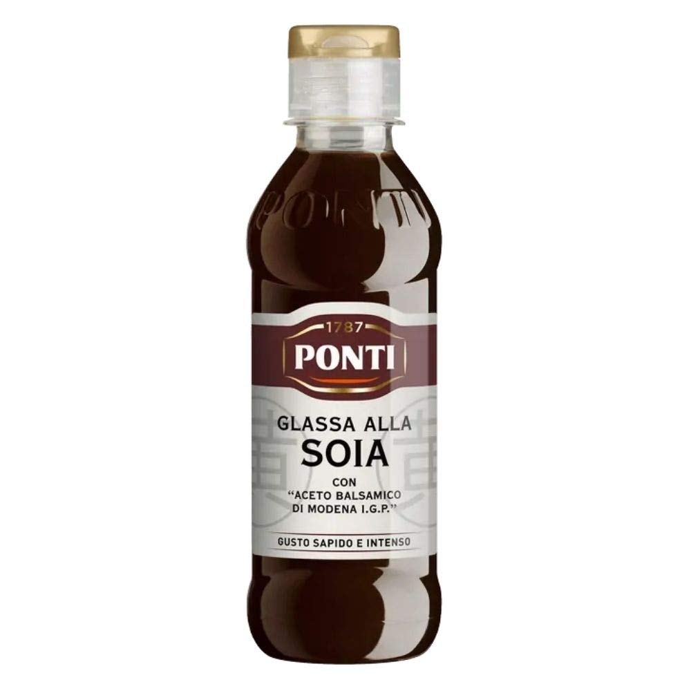 Ponti Glassa Alla Soia Gusto Intenso 4 Confezioni da 240 Grammi