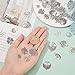 SUNNYCLUE 1 Box 56Pcs 14 Styles Tree of Life Charms Celtic Knot Charm Hollow Metal Charms Flat Round Oval Plant Heart Shaped Charm for Jewelry Making Charms Crafting Bracelet Necklace DIY Findings