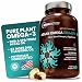 Vegan DHA | MD-Certified Prenatal DHA | 8X MORE DHA than Krill Oil! Fish-Free Omega Essential Fatty Acids - Algal Omega-3, Omega-6, DHA | 60 vegetarian softgels