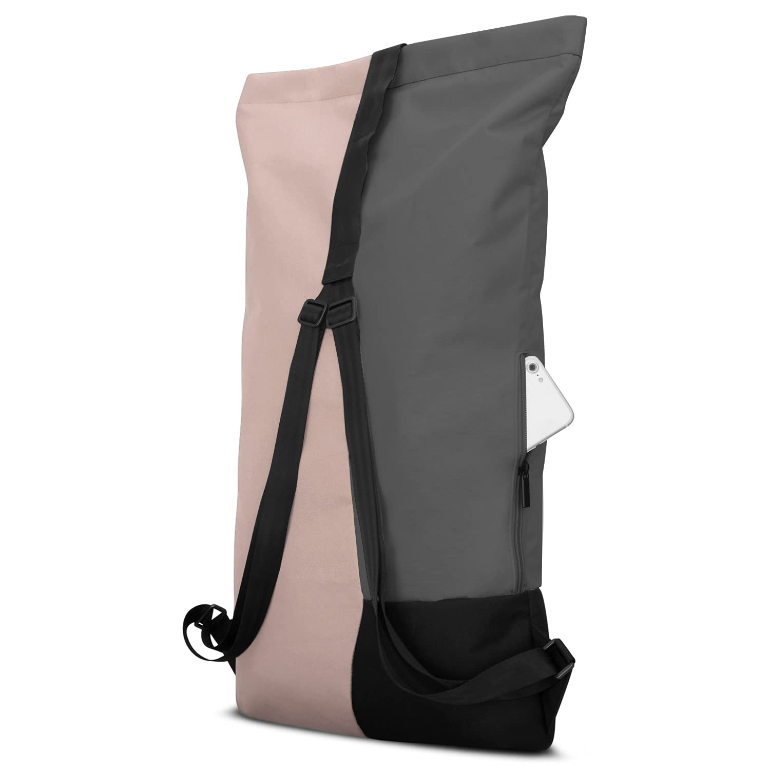 Johnny Urban Zaino Sacca Donna Rosa Grigio - Oskar - Zainetto da Palestra alla Moda per Viaggio e Lavoro - Antifurto Borsa Sportiva e Leggero - Idrorepellente