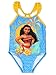 Disney Moana Toddler Girls One Piece Swimsuit (3T, Blue)