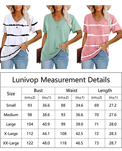 Lunivop-Womens-Tops-Casual-V-Neck-Short-Sleeve-Solid-Color-Basic-T-Shirt