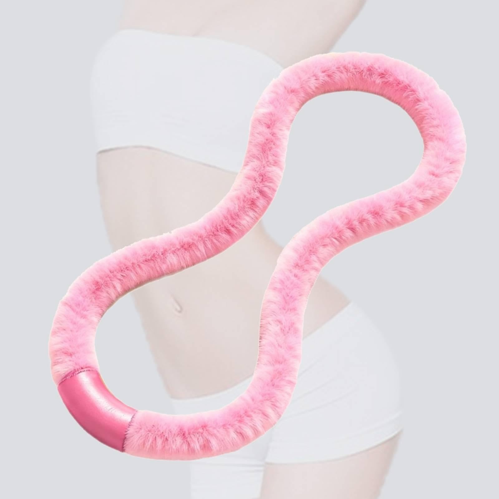 Fitness Hoop Cerchio Ginnico per Allenamenti a Casa E Palestra Anello Fitness Addominale con Molla Interna Silenziosa E Rivestimento Morbido in
