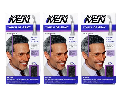 Just for Men Touch of Gray Black-Gray 3 Pack