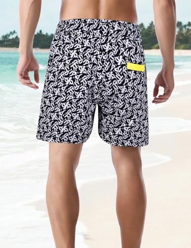 Men's Swimming Shorts Soft Relaxed Fit Quick Dry Holiday Board Trunks3