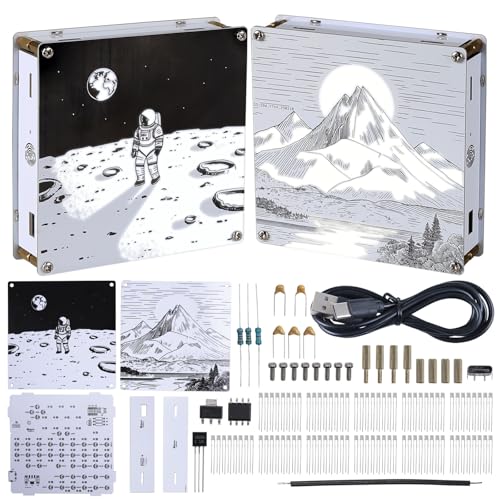 MIOYOOW Light Painting Lamp Soldering Practice Kit for Home School Learning