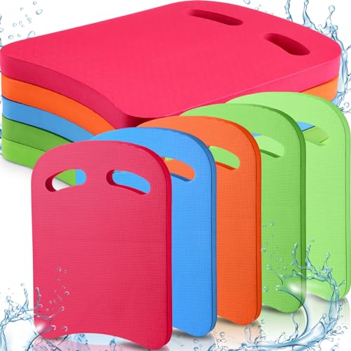 Sosation 10 Pcs EVA Foam Swimming Kickboard Swimming Training Kickboard Water Pool Training Swimming Aid for Kids Adult Swimmers Beginners Float Exercise Equipment(Chic Color)